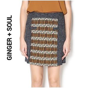 NWT Ginger + Soul Sweater Skirt